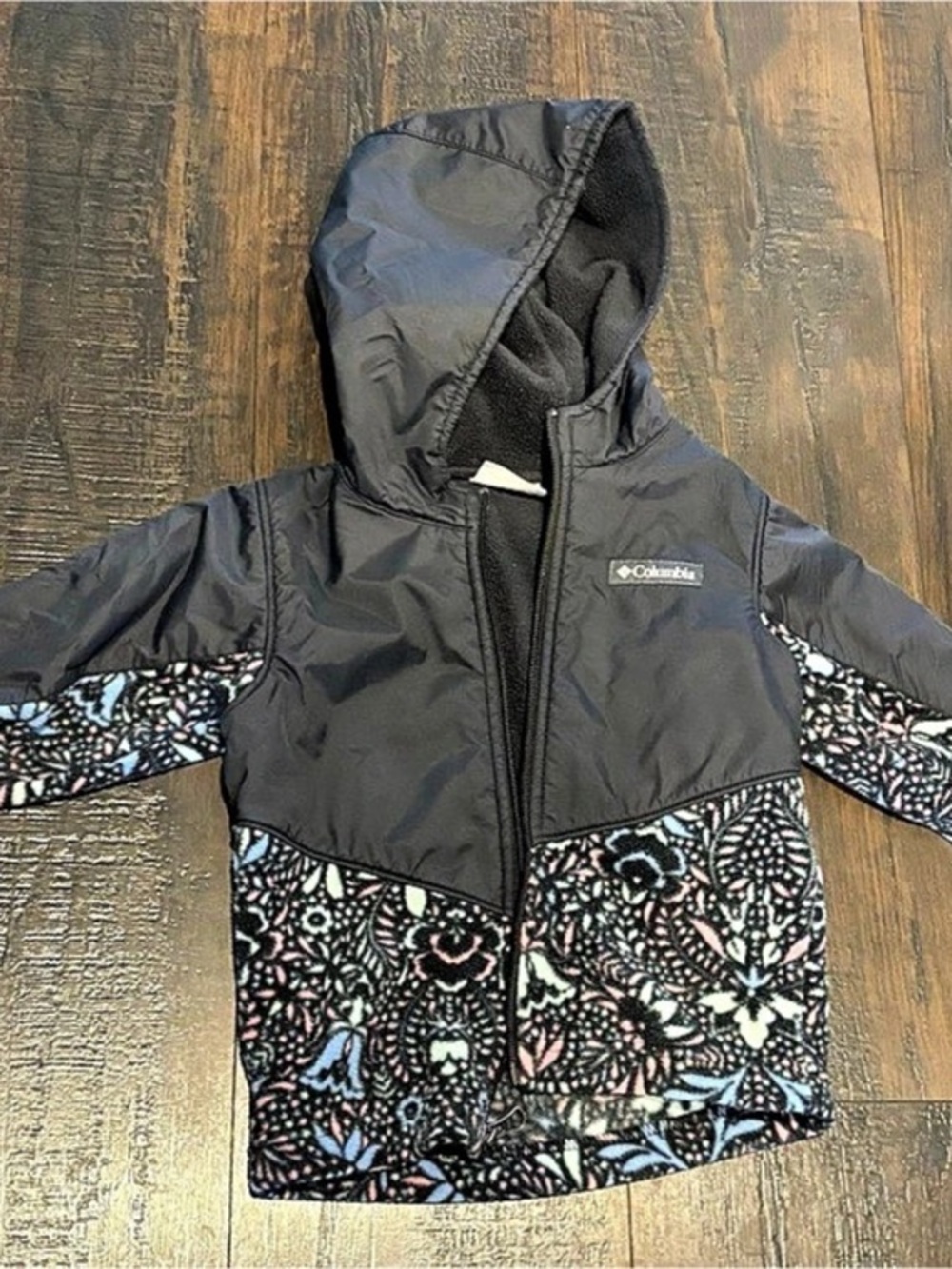 Columbia Toddler Steens MT II Overlay Hooded Jacket Girls 4T